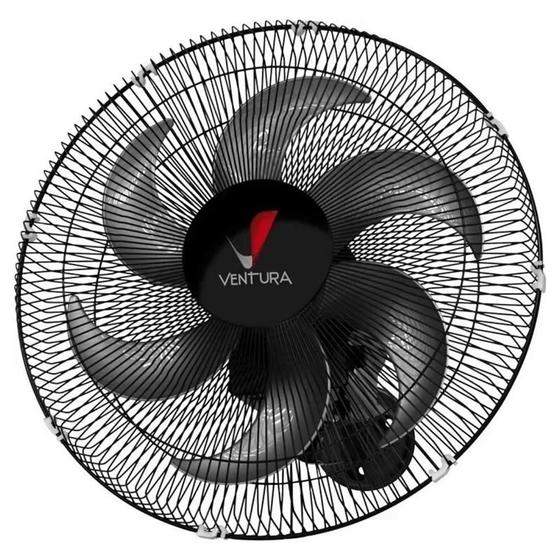 Imagem de Ventilador de parede venti-delta 50cm linha ventura preto bivolt c/60-fios