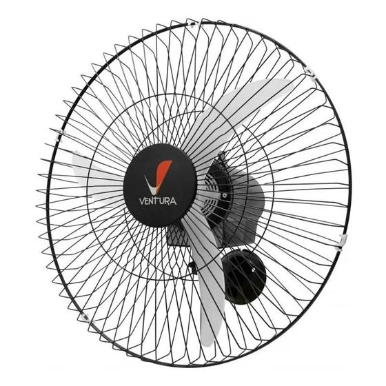 Imagem de Ventilador de parede venti-delta 60cm linha ventura preto bivolt c/60-fios