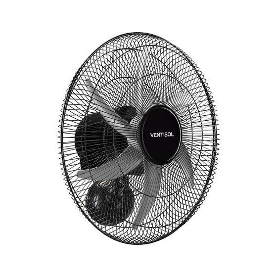 Ventilador De Parede Ventisol 6 Pás Steel 50cm 200w Bivolt
