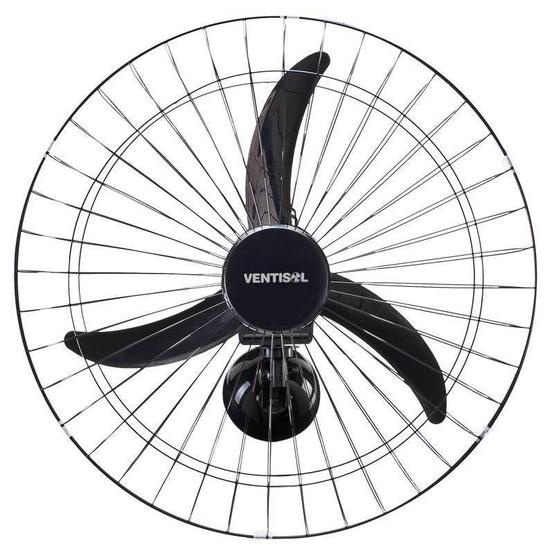 Imagem de Ventilador de Parede Ventisol Oscilante 60cm 3 Velocidades - 220 - Preto