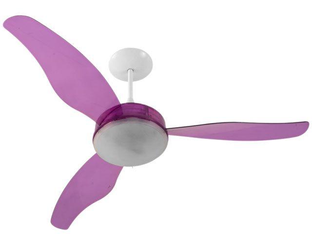 Imagem de Ventilador de Teto 3 Pás 3 Velocidades Rosa