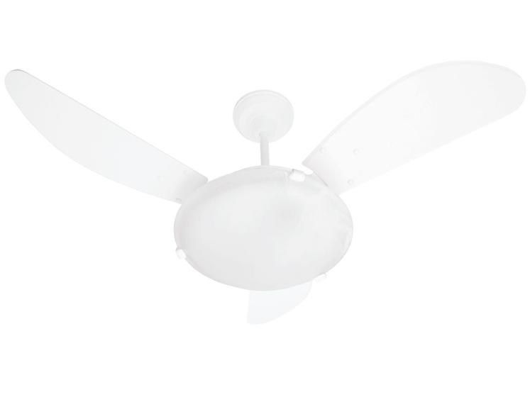 Imagem de Ventilador de Teto 3 Pás Velocidade Contínua Branco com Controle de Parede Arge Majestic Viena