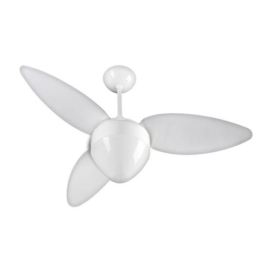 Ventilador de Teto Aires 3p Cv3 127v 382 Branco Menor preço em Ventilador de Teto Aires 3p Cv3 127v 382 Branco