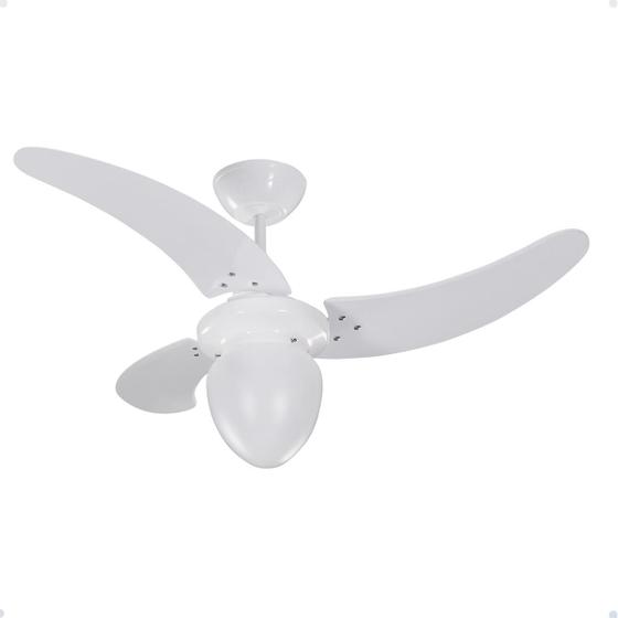 Imagem de Ventilador De Teto Buzios Max 3pas CLM New Branco 130W