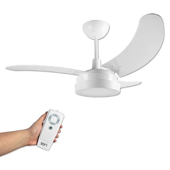 Ventilador De Teto Búzios Max Led 3 Pás Silencioso Com Controle Remoto Infravermelho Sem fio Menor preço em Ventilador De Teto Búzios Max Led 3 Pás Silencioso Com Controle Remoto Infravermelho Sem fio