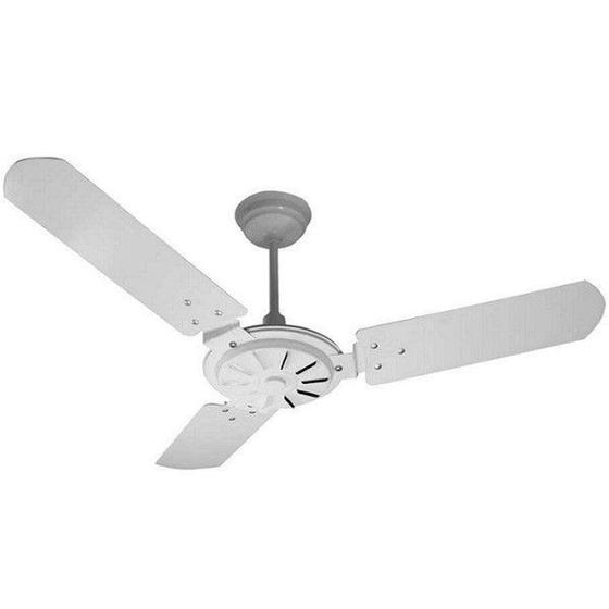 Imagem de Ventilador De Teto Comercial 150w e 180w Branco Pás Brancas Ventex