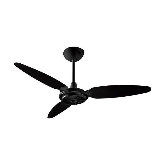 Ventilador de Teto Comercial 3 Pás 130W Ventisol Menor preço em Ventilador de Teto Comercial 3 Pás 130W Ventisol