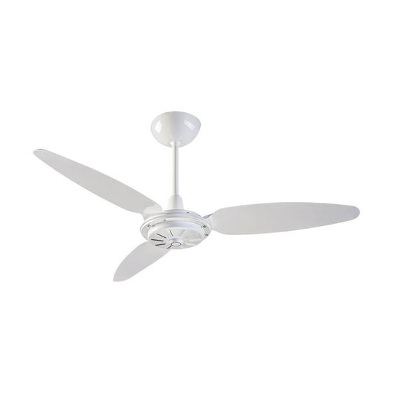 Ventilador de Teto Comercial Branco 3 Pás 130w 127v Premium Ventisol Menor preço em Ventilador de Teto Comercial Branco 3 Pás 130w 127v Premium Ventisol