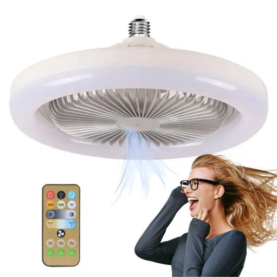 Ventilador De Teto Controle Remoto Premium Com Luminária Integrada sistema controle luz - Ventic Menor preço em Ventilador De Teto Controle Remoto Premium Com Luminária Integrada sistema controle luz - Ventic