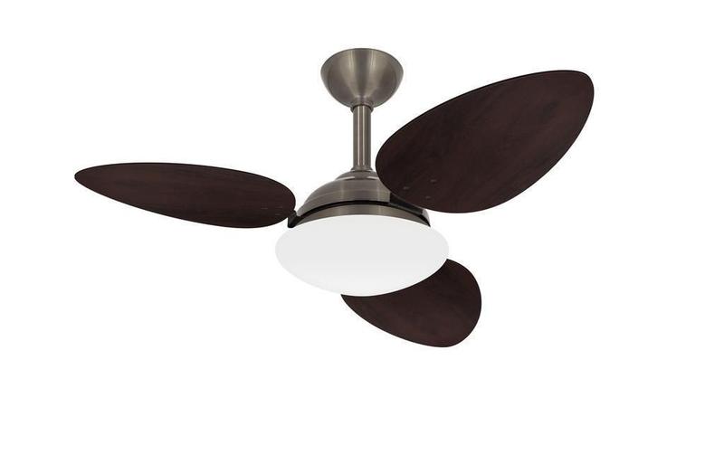 Imagem de Ventilador De Teto Econômico Pétalo 3 Pás Bronze Ventax 110V