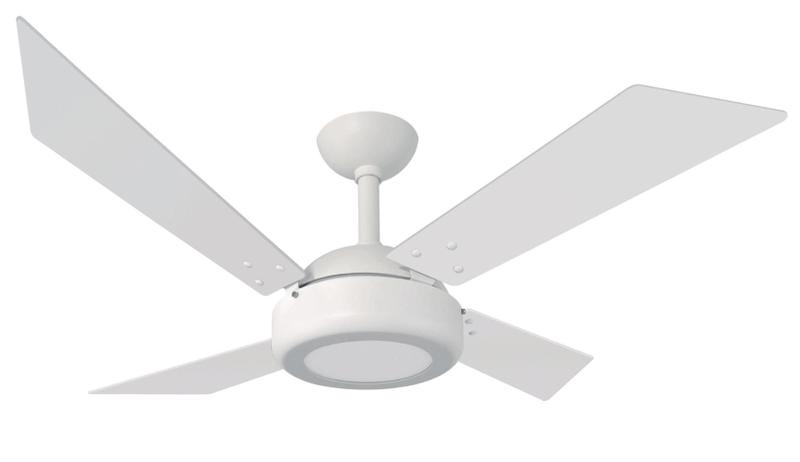 Imagem de Ventilador de Teto Infinity Premium LED 6000K 4P Mdf Branca 110V+Controle 1043