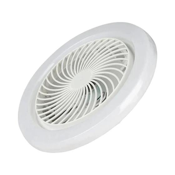 Imagem de Ventilador de Teto Inteligente 3 em 1 com Controle Remoto e Iluminação E27 (85-265V)