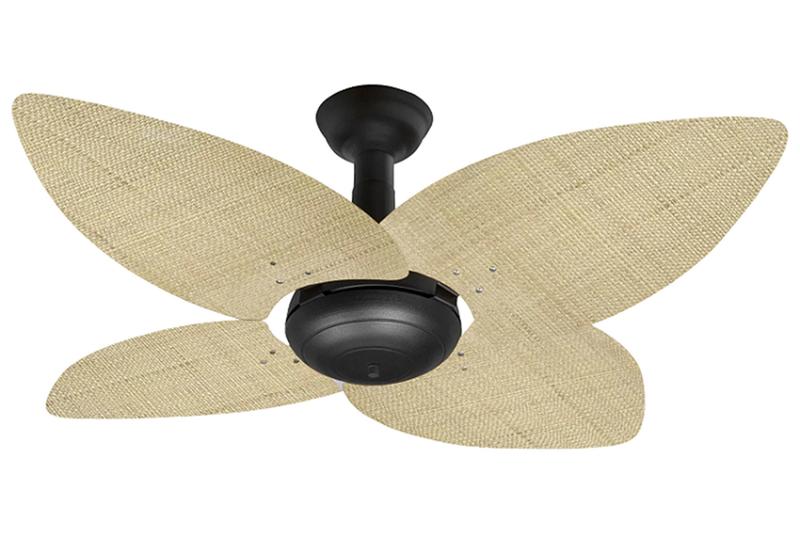 Imagem de Ventilador de Teto Jet Aspen Venti-Delta Preto Rattan 110V