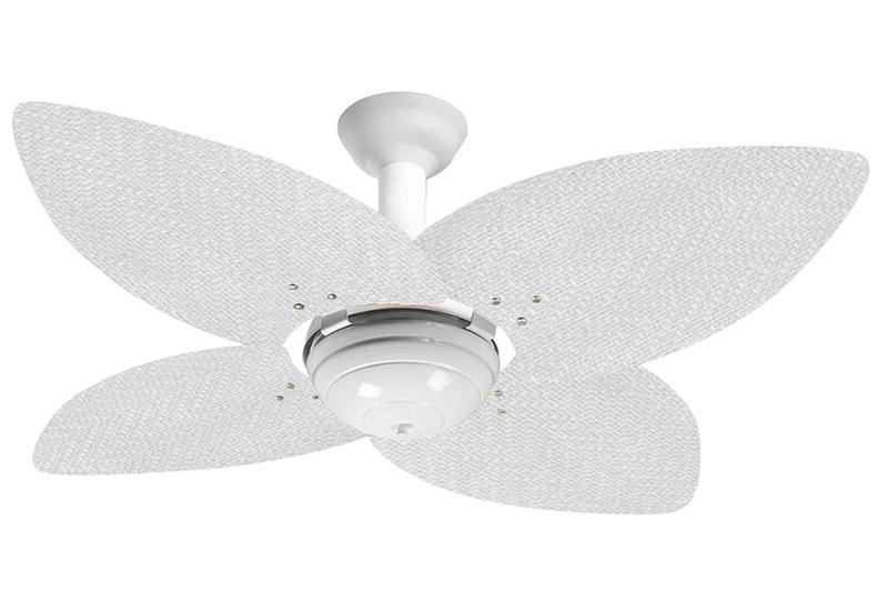 Imagem de Ventilador de Teto Office Jet Aspen Venti-Delta Branco Rattan Branca 110V