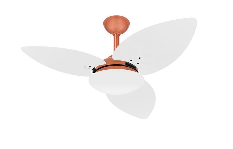 Imagem de Ventilador De Teto Silencioso Cobre 3 Pás Winds Ventax 220V