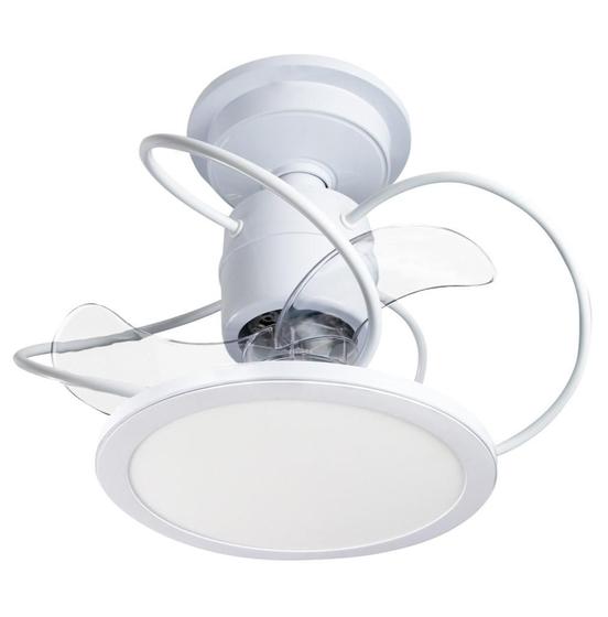 Imagem de Ventilador De Teto Treviso Branco Confort Led Bivolt