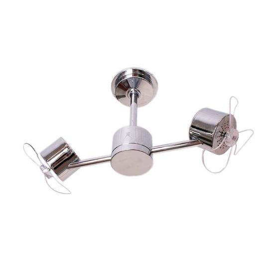 Ventilador de Teto Treviso Infinit Cromado Controle Remoto Menor preço em Ventilador de Teto Treviso Infinit Cromado Controle Remoto