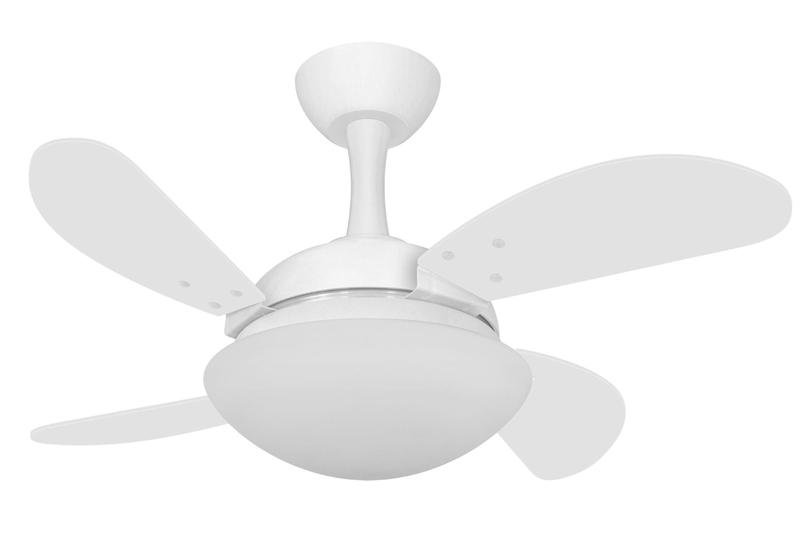 Imagem de Ventilador de Teto Ventax II Mini 4 Pás Branco Moderno 220V