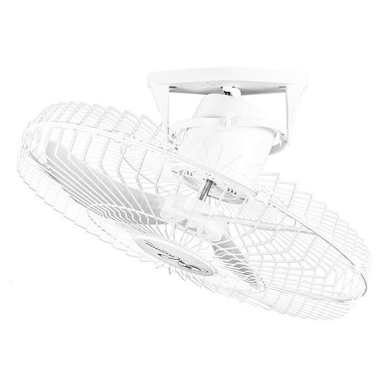 Imagem de Ventilador de Teto Ventidelta Premium 360 Grade De Aço 60CM 160W Bivolt Branco