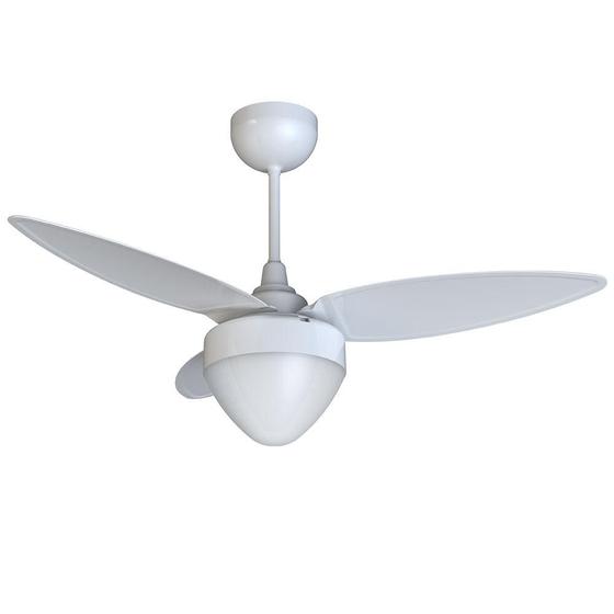 Imagem de Ventilador de Teto Ventisol Aires Inverter 03 Pás com Controle Remoto Branco - Bivolt