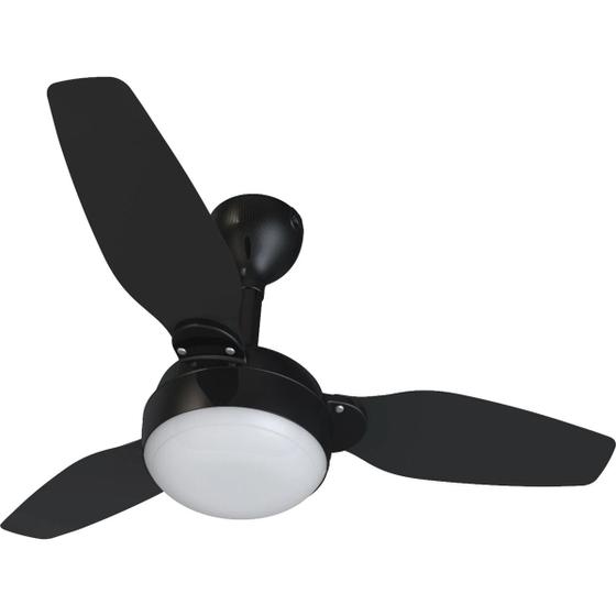 Imagem de Ventilador de Teto Ventisol Legacy 3 PÁS PRETO/TABACO Bivolt