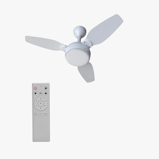 Ventilador de Teto Ventisol Legacy Branco Dupla Face com Controle Bivolt Menor preço em Ventilador de Teto Ventisol Legacy Branco Dupla Face com Controle Bivolt
