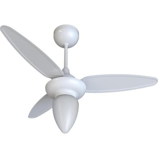 Imagem de Ventilador de Teto Ventisol Wind 3 Pás Branco Bivolt