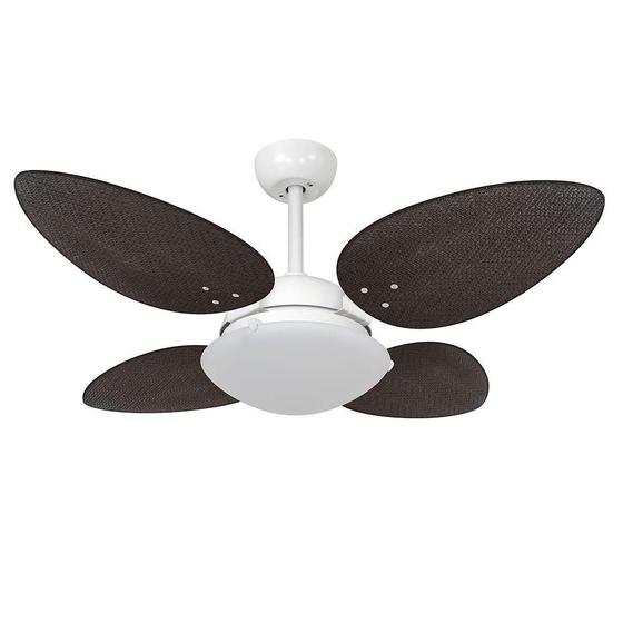 Imagem de Ventilador De Teto Volare Branco Vd300 4Pás Tabaco  220V