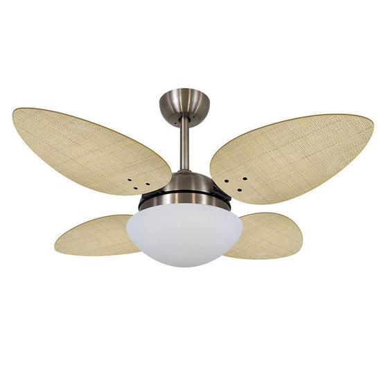 Imagem de Ventilador De Teto Volare Bronze Vd42 4 Pás Natural 110V