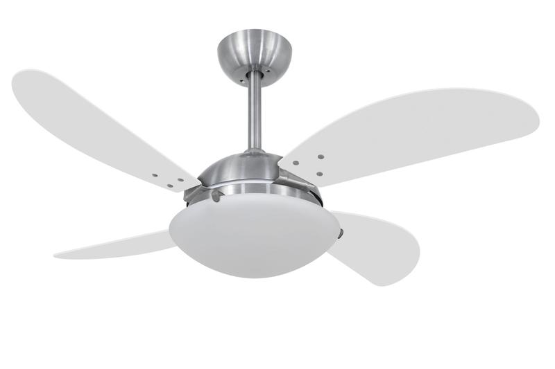 Imagem de Ventilador de Teto Volare Escovado Fly Branco Luxuoso 220V