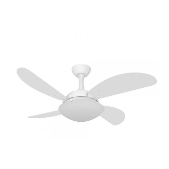 Ventilador de Teto Volare Ventax Uno Fly 4 Pás Branco Menor preço em Ventilador de Teto Volare Ventax Uno Fly 4 Pás Branco