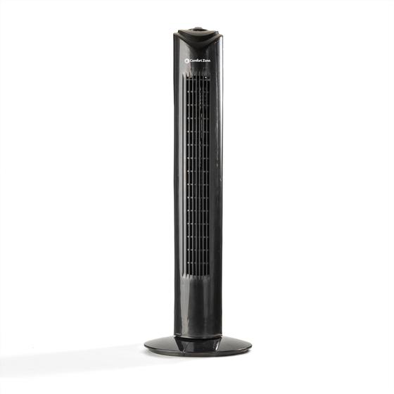 Imagem de Ventilador de Torre Comfort Zone CZ12386 - 81cm, 3 Velocidades, Oscilação 90°