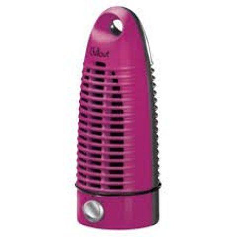 Imagem de Ventilador de torre Honeywell Kaz Chillout Mini rosa/preto de 2 velocidades