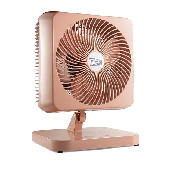 Imagem de Ventilador Mesa Oscilante Venti Delta Turbi Max 127V 140W Rosa