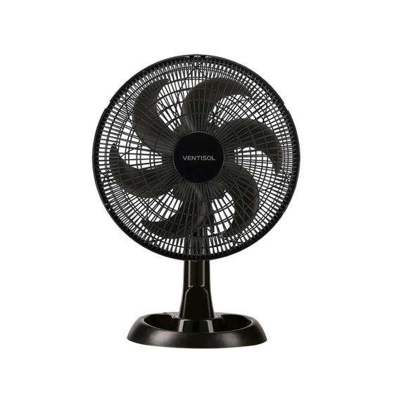 Ventilador Mesa Oscilante Ventisol Turbo Eco 30cm Preto Menor preço em Ventilador Mesa Oscilante Ventisol Turbo Eco 30cm Preto