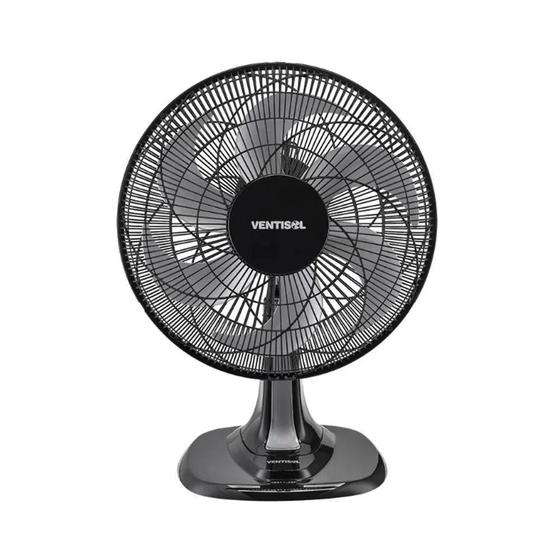 Imagem de Ventilador Mesa Ventisol 4259 Turbo 6 50 Cm Preto/Cinza 127v