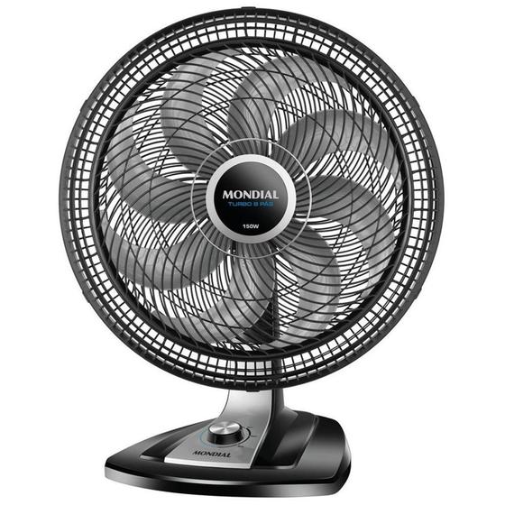 Imagem de Ventilador Mondial Turbo 50cm VTX-50-8P Preto - 127V