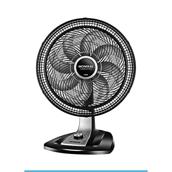 Ventilador Mondial Turbo 8 Pás VTX-40-8P - Ventilador de Mesa ...