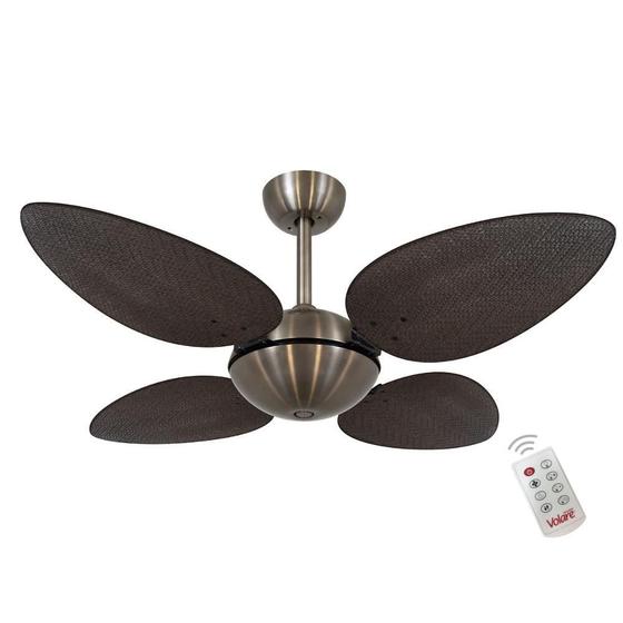 Imagem de Ventilador Off Premium Tabaco 220V e Controle Remoto