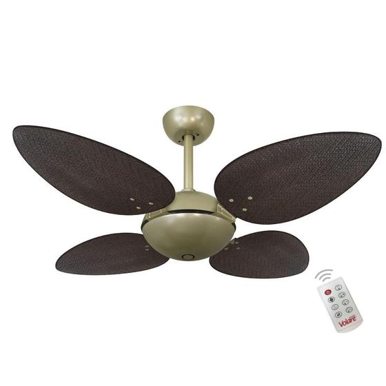 Imagem de Ventilador Off Premium Tabaco 220V e Controle Remoto