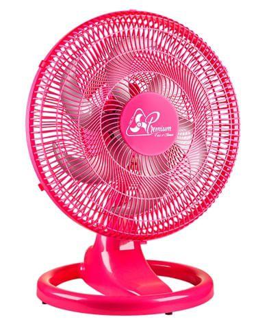 Imagem de Ventilador Oscilante Colors para Mesa e Parede 50cm Rosa Bivolt - VENTI-DELTA