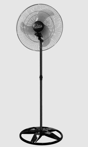 Imagem de Ventilador Oscilante de Coluna Premium 60cm com 3 Pás Bivolt 170W Venti-Delta Preto
