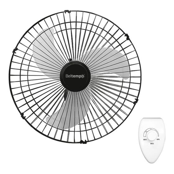 Imagem de Ventilador Oscilante De Parede 60cm Bivolt Flux6 Beltempo