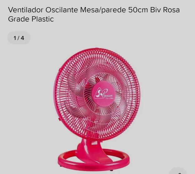 Imagem de Ventilador oscilante mesa/parede 50cm