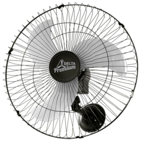 Imagem de Ventilador oscilante parede 60 cm ventidelta premium preto