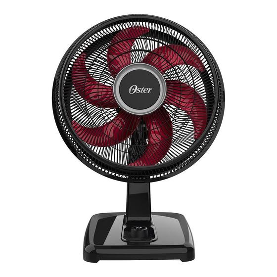 Imagem de Ventilador OVTR481 40cm Preto com Vermelho Oster