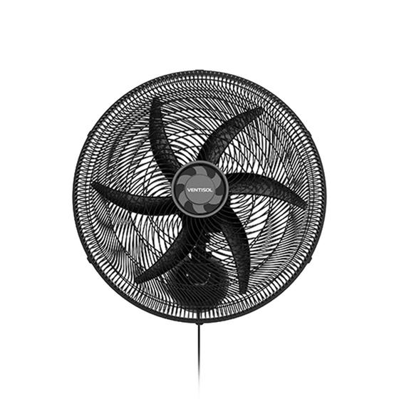 Ventilador Para Parede Monta Fácil 50 Cm 6 Pás Ventisol Preto Menor preço em Ventilador Para Parede Monta Fácil 50 Cm 6 Pás Ventisol Preto