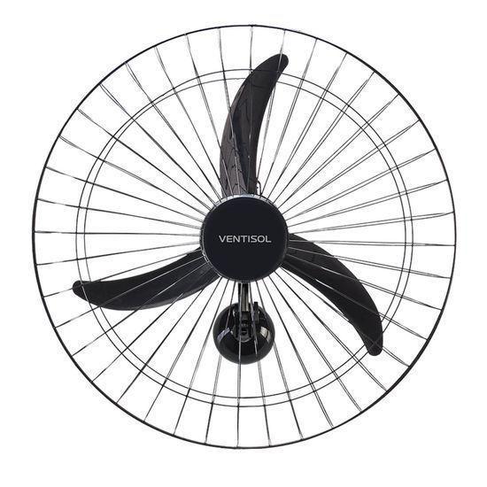 Ventilador Parede 220V New Premium Preto Ventisol Imagem de Ventilador Parede 220V New Premium Preto Ventisol