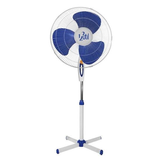 Ventilador Pedestal Coluna Branco Com Detalhes Em Azul 127v 130cm - 123Útil Menor preço em Ventilador Pedestal Coluna Branco Com Detalhes Em Azul 127v 130cm - 123Útil