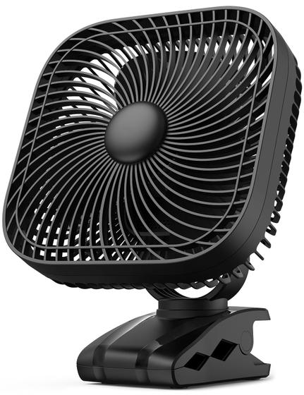 Imagem de Ventilador portátil com clipe SLENPET 20000mAh com luz e gancho de 20 cm